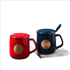 Ceramics and Copper Coffee Mug