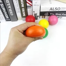 Childrens decompression toy foam sponge PU ball