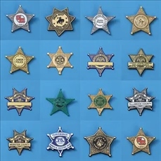 Childrens souvenir relief plastic badge