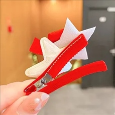 Christmas Bow Hair Card