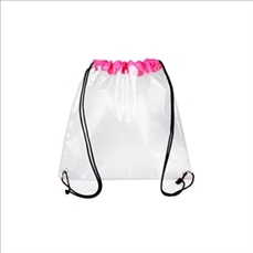 Clear Drawstring Bag,Transparent PVC Backpack