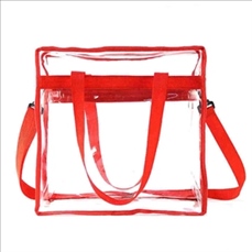 Clear Tote Bag Adjustable Strap Stadium Approved