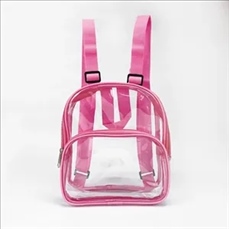 Clear Waterproof PVC Mini Backpack