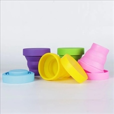 Collapsible Travel Silicone Cup Foldable Mugs