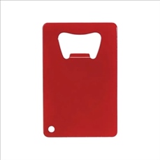 Colorful Coated Credit Card Bottle Opener