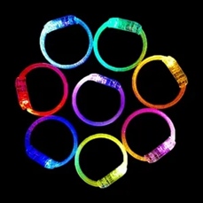 Colorful LED Acrylic Bracelet for Parties & Concerts