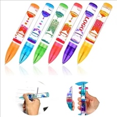 Colorful Liquid Motion Timer Pen