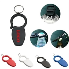 Compact 3-in-1 Keychain Bottle Can Opener Tool