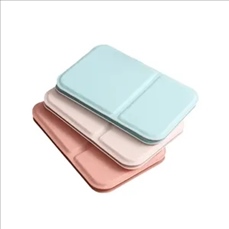Compact Folding Travel Mirror Desktop Stand