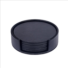 Creative PU Leather Insulation Coaster