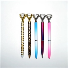 Crystal Metal Ballpoint Pen for School/ Office
