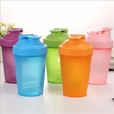 Custom Gym Shaker Leakproof, BPA-Free, Stainless Mixing Ball