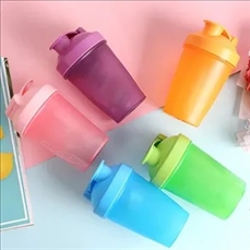 Custom Gym Shaker Leakproof, BPA-Free, Stainless Mixing Ball