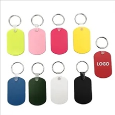 Custom Pet ID Tags Cat and Dog Name Plates Keychains