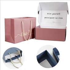 Custom Shopping Clothing Bags And Packaging Boxes