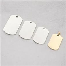 Customizable Stainless Steel Dog Tag
