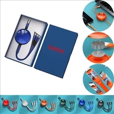 Customized Gift Box 3 in 1 Fast Charging Data Cable