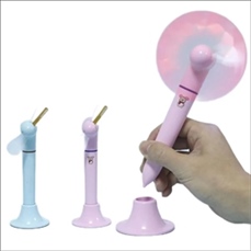 Desktop Handheld Flashing Fan Pen