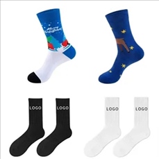 Dopamine Christmas Socks - Snowman & Santa Design