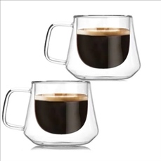 Double Walled Glass Coffee Cups