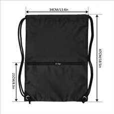 Drawstring Backpack Bag Sport Gym Sackpack