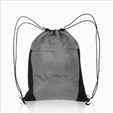 Drawstring Cinch Bag Backpack With Mesh Pocket