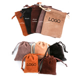 Drawstring Velvet Jewelry Bag