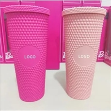 Durian Plastic Straw Cup