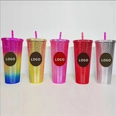Durian Plastic Straw Cup