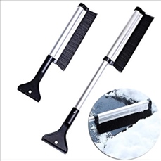 Extendable Telescoping Snow Brush Ice Scraper for Car