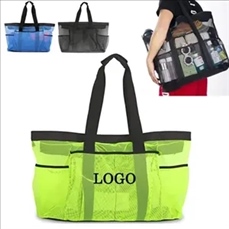 Extra Large Mesh Beach Tote Bags With Zipper