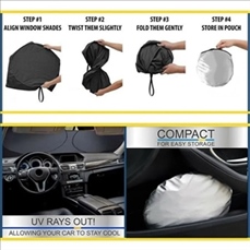 Foldable Car Front Window Sun Shade
