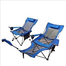 Foldable Mesh Beach Chair with Carrying Bag