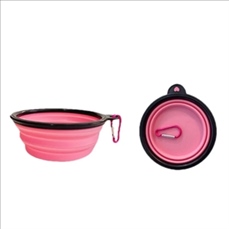 Foldable Pet Bowl With Mountain Climbing Buckle