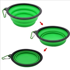 Foldable Pet Bowl With Mountain Climbing Buckle