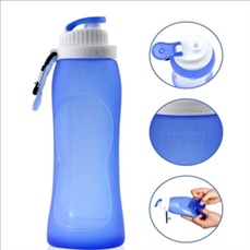 Foldable Silicone Sport Travel Water Bottle