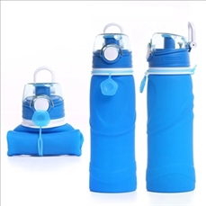 Foldable Silicone Sport Travel Water Bottle