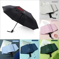 Fully automatic UV rain and sunshine umbrella for women