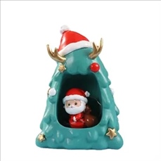 Glowing Santa Figurine for Christmas Decor