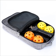 Hardcover Fiberglass Pickle Ball Set
