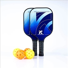Hardcover Fiberglass Pickle Ball Set