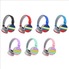 Headphone With Pop Bubbles
