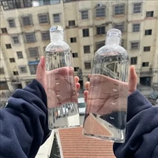 High Borosilicate Transparent Water Cups With Graduations