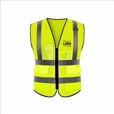 High Visibility Safety Reflective Vest With Pocket