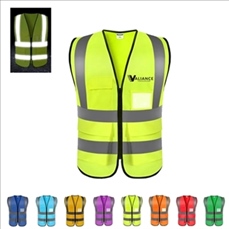 High Visibility Safety Reflective Vest With Pocket