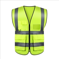 High Visibility Safety Reflective Vest With Pocket