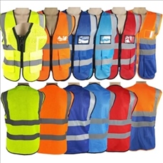 High Visibility Safety Reflective Vest With Pocket