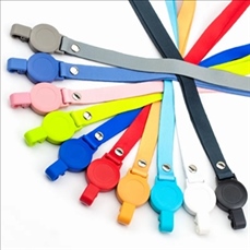 ID Badge Holder with Lanyard Vertical Retractable