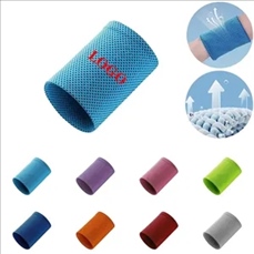 Ice Silk Cool Sweat-Absorbing Sports Wristband