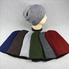 Knit Pom Beanie With Cuff